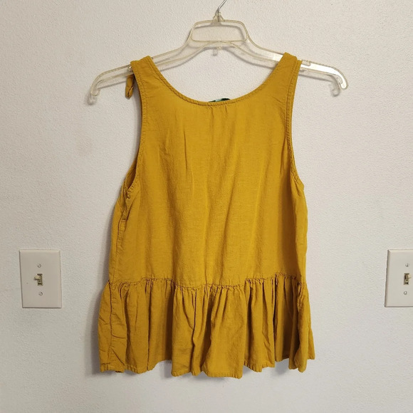 Yellow Dip tank top size medium - Picture 10 of 10
